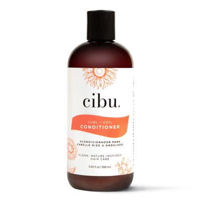 CIBU Curl Coil Conditioner Cleanses, Hydrates, Revitalizes, Detangles Preserves Natural Curl Coil for Frizz-Free Smooth Manageable Hair (Conditioner, 350ml)