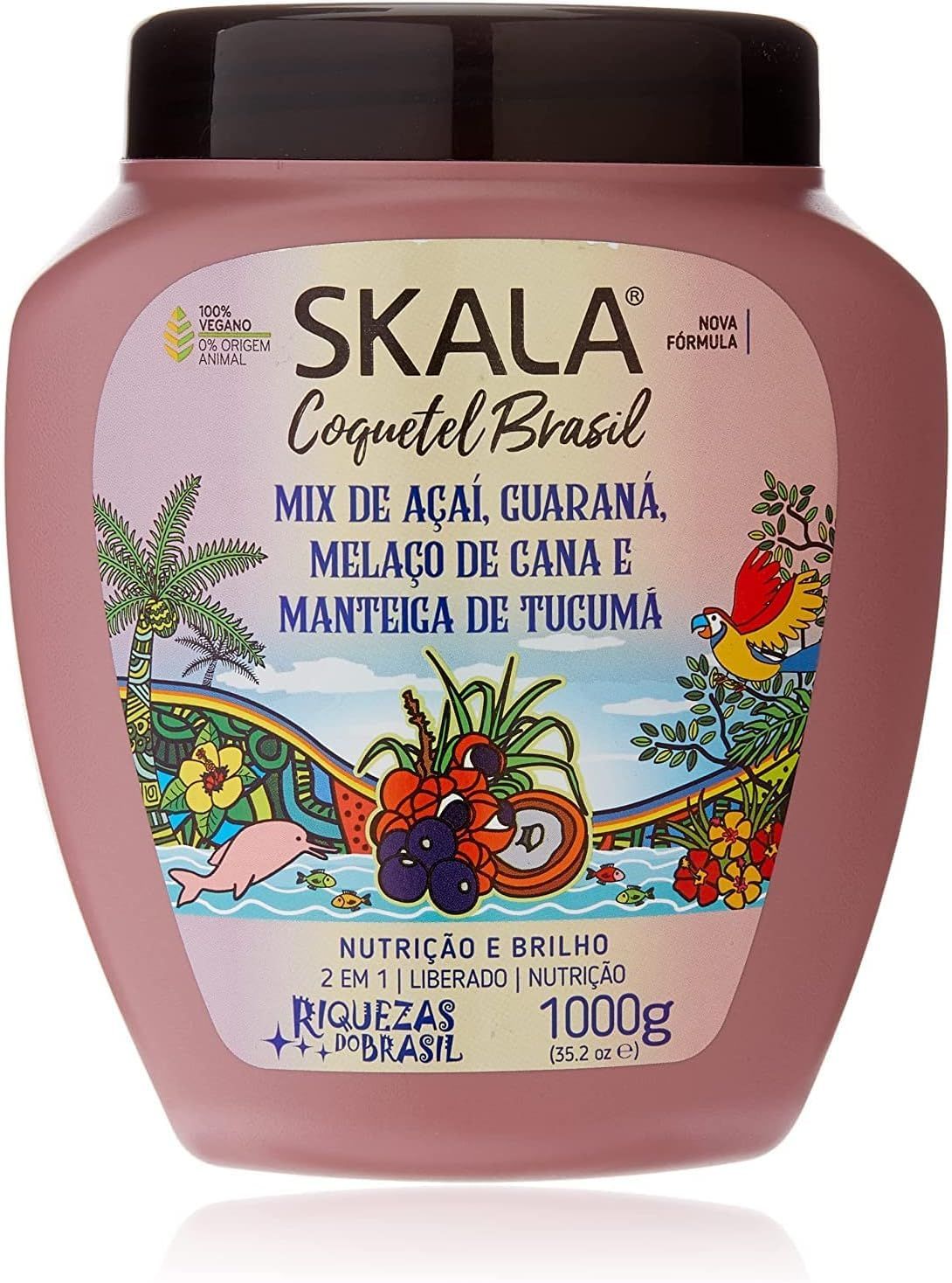SKALA Hair Treatment Cream 1000G (COQUETEL BRASIL), MIXED, 35.27 Ounce
