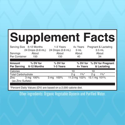 MaryRuth Organics Zinc Supplements for Immune Support Ionic Zinc for Kids Adults Liquid Zinc Supplement 40 Day Supply Skin Care Supplement Vegan Gluten Free Glycerin Based 4 oz