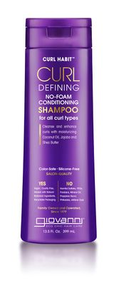 Giovanni Curl Habit, Curl Defining No-Foam Conditioning Shampoo, for All Curl Types, 13.5 fl oz (399 ml)