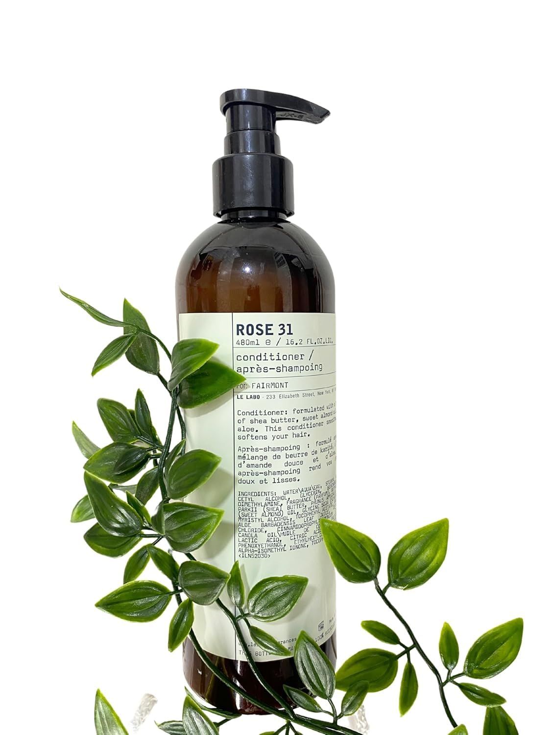 ROSE 31 Conditioner - Nourishing Hair Softener with olive, Aloe Almond 480ML 16.2 FL OZ