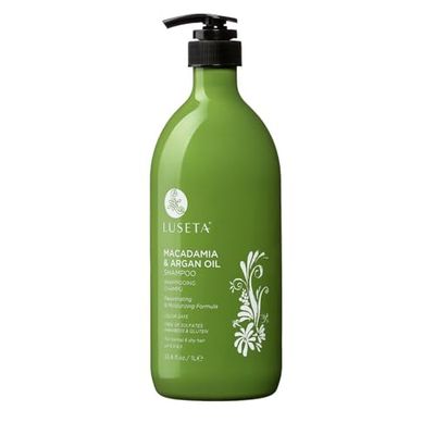 Luseta Beauty Macadamia and Argan Oil Shampoo, 33.8 Ounce