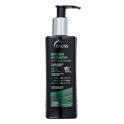 TRUSS Keratin Hair Treatment - Hair Care for Women Men with Keratin Collagen - Heat Protectant Leave In Treatment for Moisture, Detangling Repair - Controls Frizz Restores Shine (8.45 oz)