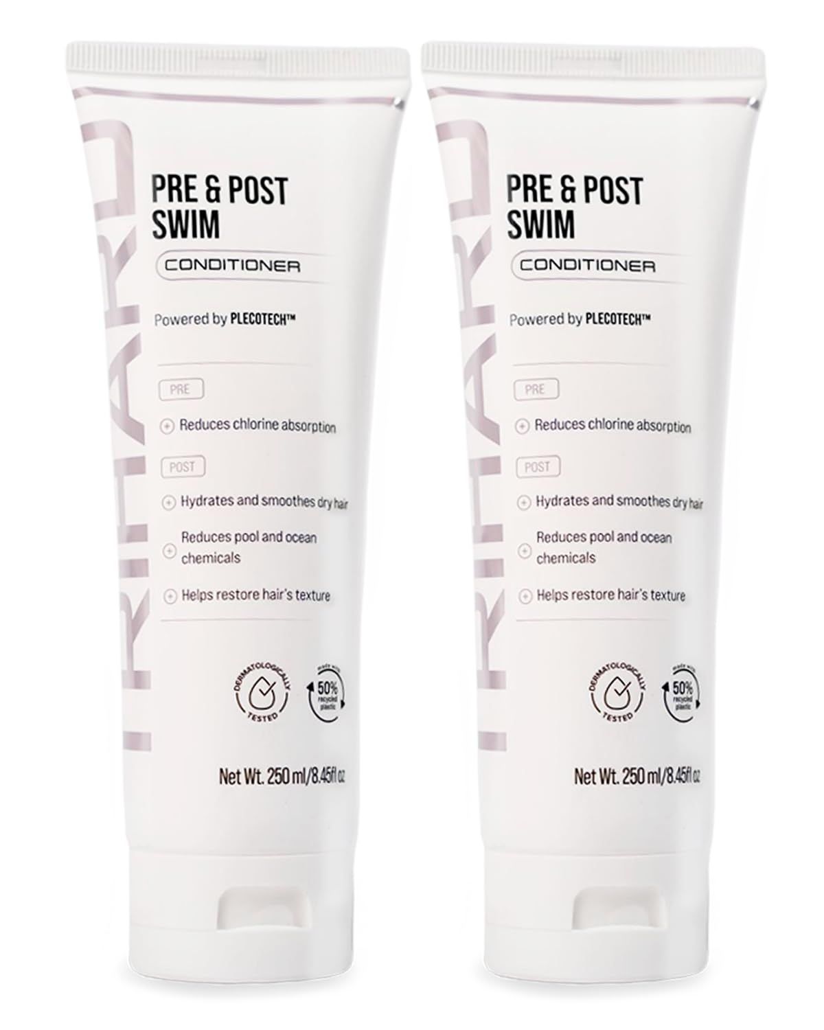 TRIHARD Pre Post Swim Conditioner Swimmers Conditioner Pre Swim Hair Protection Chlorine Removal Solution (Pack of 2)