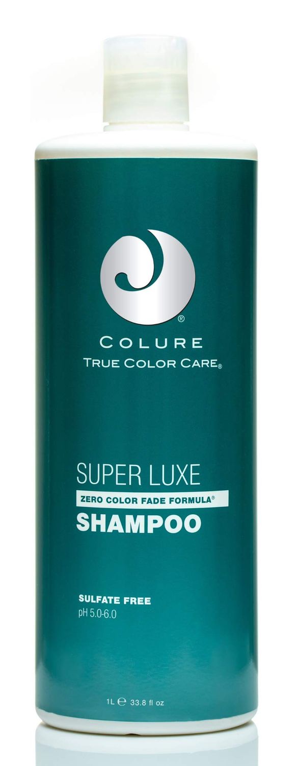 COLURE Super Luxe Shampoo Repairs Dry, Damaged Color-Treated Hair Instantly. A Vegan, Sulfate-Free Shampoo.