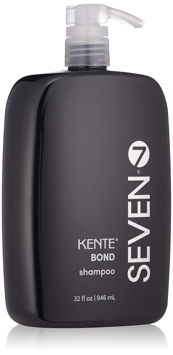 SEVEN Haircare KENTE BOND Shampoo for Split Ends Damaged Hair, Sulfate Free, Cruelty Free with Green Tea, Guar Pro Vitamin B5 for Men Women, Made in USA, 32 oz.