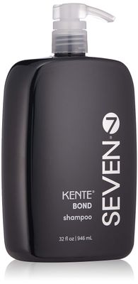 SEVEN Haircare KENTE BOND Shampoo for Split Ends Damaged Hair, Sulfate Free, Cruelty Free with Green Tea, Guar Pro Vitamin B5 for Men Women, Made in USA, 32 oz.