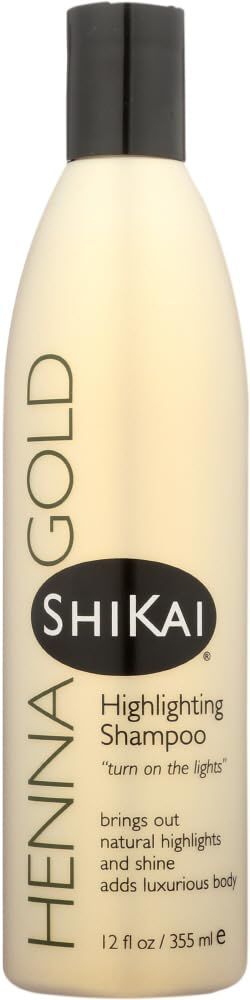 ShiKai Henna Gold Highlighting Shampoo 12 fl oz Liquid (Pack of 2)
