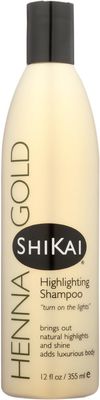 ShiKai Henna Gold Highlighting Shampoo 12 fl oz Liquid (Pack of 2)
