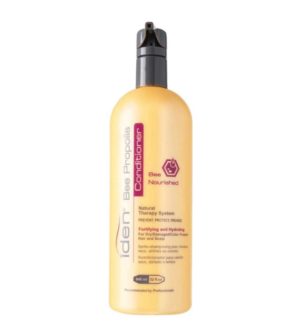 Iden Bee Propolis Bee Nourished Conditioner, For Damaged Color-treated Hair, 32 fl.oz