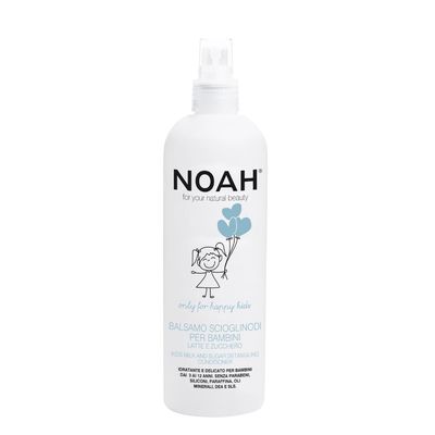 NOAH Conditioner Detangler for Kids - Milk Sugar Conditioner with Vitamin E - Vegan, Gentle Hair, Non Toxic, Frizz Free, Eco Friendly Conditioner - 8.5 fl.oz