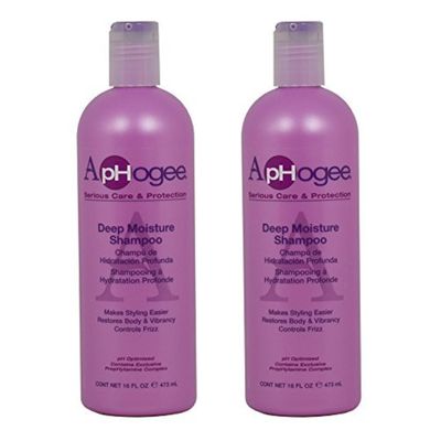 ApHogee Deep Moisture Shampoo 16oz (Pack of 2)
