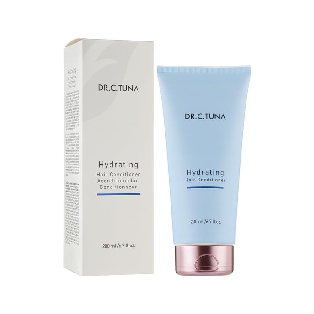 FARMASI Dr. C. Tuna Hydrating Hair Conditioner, Anti-Frizz Deep Control Renews Hair&#39;s Moisture, Strong, Shiny, Healthy Hair, for Dry and Damaged Hair, Vegan 6.7 fl.oz. 200 ml