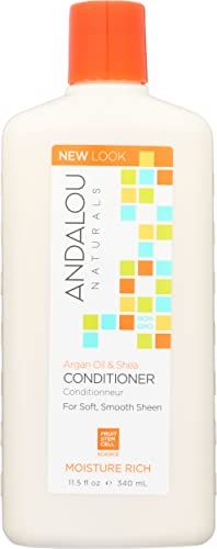 Andalou Naturals Moisture Rich Conditioner - Argan Oil Shea 11.5 fl oz Liquid Pack of 1