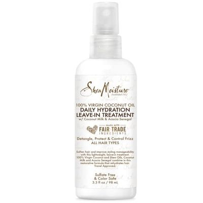 Shea Moisture, 100 Virgin Coconut Oil Daily Hydration Leave In Treatment, 3.3 Ounce