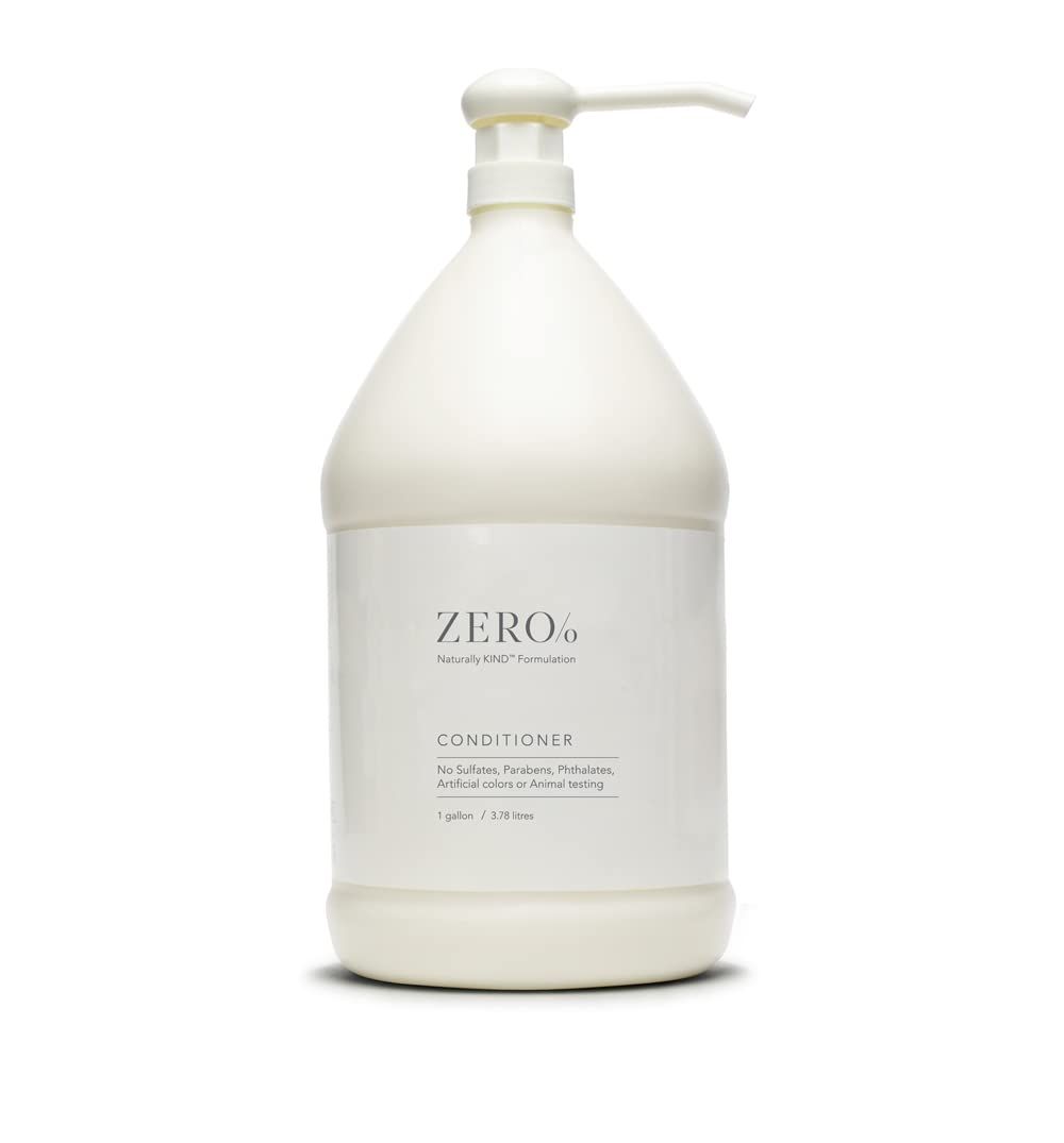 Gilchrist Soames Zero Unisex Conditioner - 1 Gallon - Light and fresh, All Hair Types, Zero Parabens, Sulfates, and Phthalates