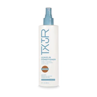 TXTUR Leave-In Bond Repair Conditioner, Detangles, Strengthens, Nourishes While Adding Intense Shine Softness, Weightless Formula Keeps Curls Defined, 10 Fl Oz