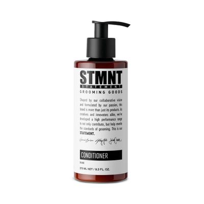 STMNT Grooming Goods Conditioner, 9.3 oz,Softens Hair,Restores Shine,Moisturizing Formula,Activated Charcoal Menthol,All Hair Types