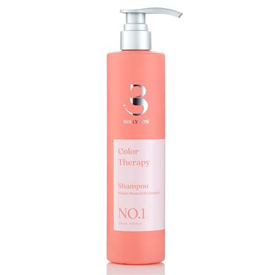 Color Therapy Shampoo for Colored and Dry Hair - Sulfate-Free, Enriched with Plant Stem Cells and Advanced PLEX Complex - 500ml by Bolly Jo&#39;n