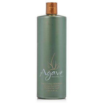 Agave Smoothing Shampoo Hydrating Frizz Control, Color-Safe, Sulfate-Free, 33.8 oz