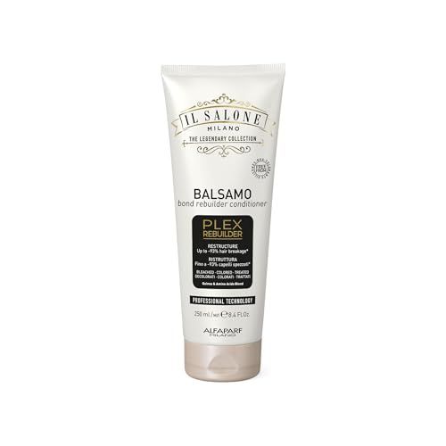 Il Salone Milano Professional Plex Rebuilder Conditioner for Bleached, Colored, Treated Hair - Restores and Restructures - Bond rebuilder - Premium Quality - 8.45 Fl. Oz. 250 ml