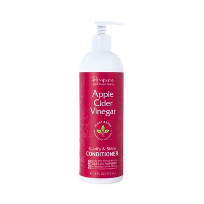 Renpure Plant Based Beauty, Apple Cider Vinegar Conditioner, 16 Ounce