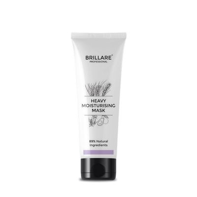 Brillare Heavy Moisturising Hair Mask For Dry, Frizzy Hair, Conditioner 125 g, Wheat Protein Avocado Fruit