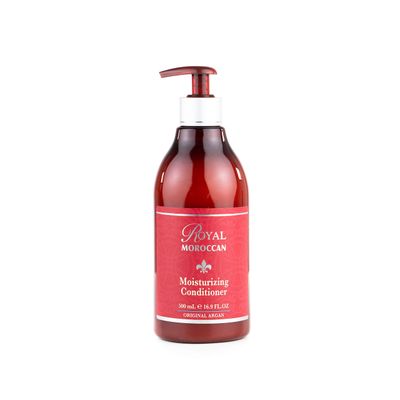 Royal Moroccan Moisturizing Conditioner Hair Products - Moisturizing Conditioner For Dry and Colored Hair 500 ml 16.9 fl.oz, Base of Moroccan Argan oil, For color - Treated Hair, Frizzy Hair.