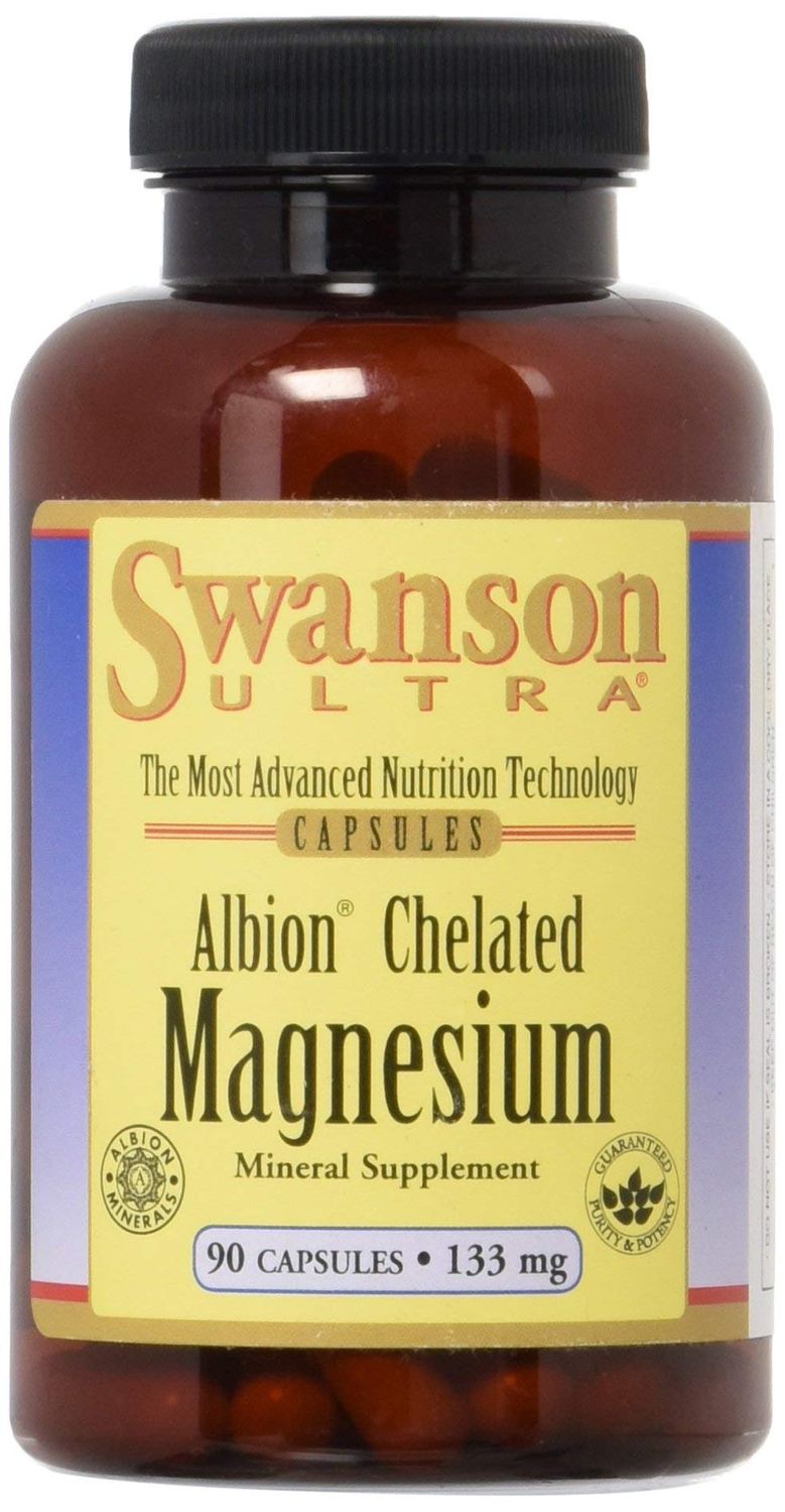 Albion Chelated Magnesium 133 mg 90 Caps