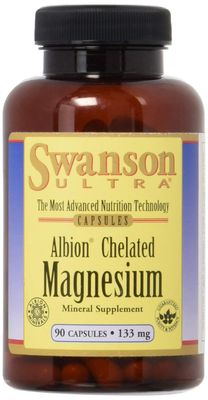 Albion Chelated Magnesium 133 mg 90 Caps