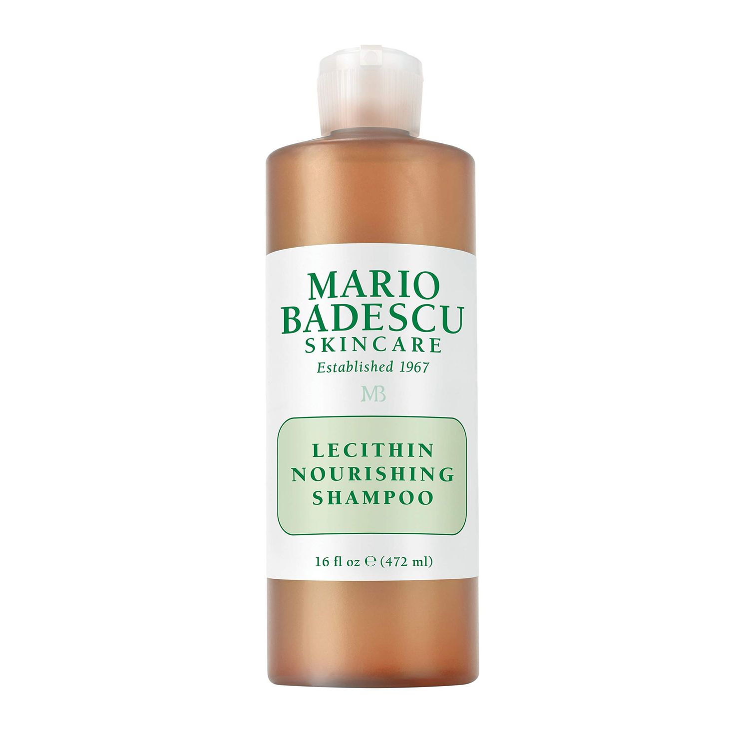 Mario Badescu Lecithin Nourishing Shampoo Hydrating and Moisturizing Shampoo for Men Women with Jojoba Oil Lecithin Helps Restore Dry, Damaged Color-treated Hair 16 Fl Oz