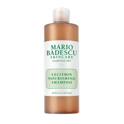 Mario Badescu Lecithin Nourishing Shampoo Hydrating and Moisturizing Shampoo for Men Women with Jojoba Oil Lecithin Helps Restore Dry, Damaged Color-treated Hair 16 Fl Oz