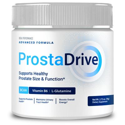 Prosta Drive Powder Advance Formula - Maximum Strength, ProstaDrive Supplement Official Formula with Vitamin A, Vitamin C, Vitamin D, Zinc, Chromium, ProstaDrive Powder Reviews (1 Pack)