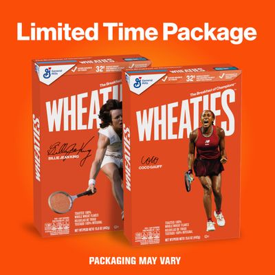 Wheaties Breakfast Cereal, Breakfast of Champions, 100 Whole Wheat Flakes, 15.6 oz