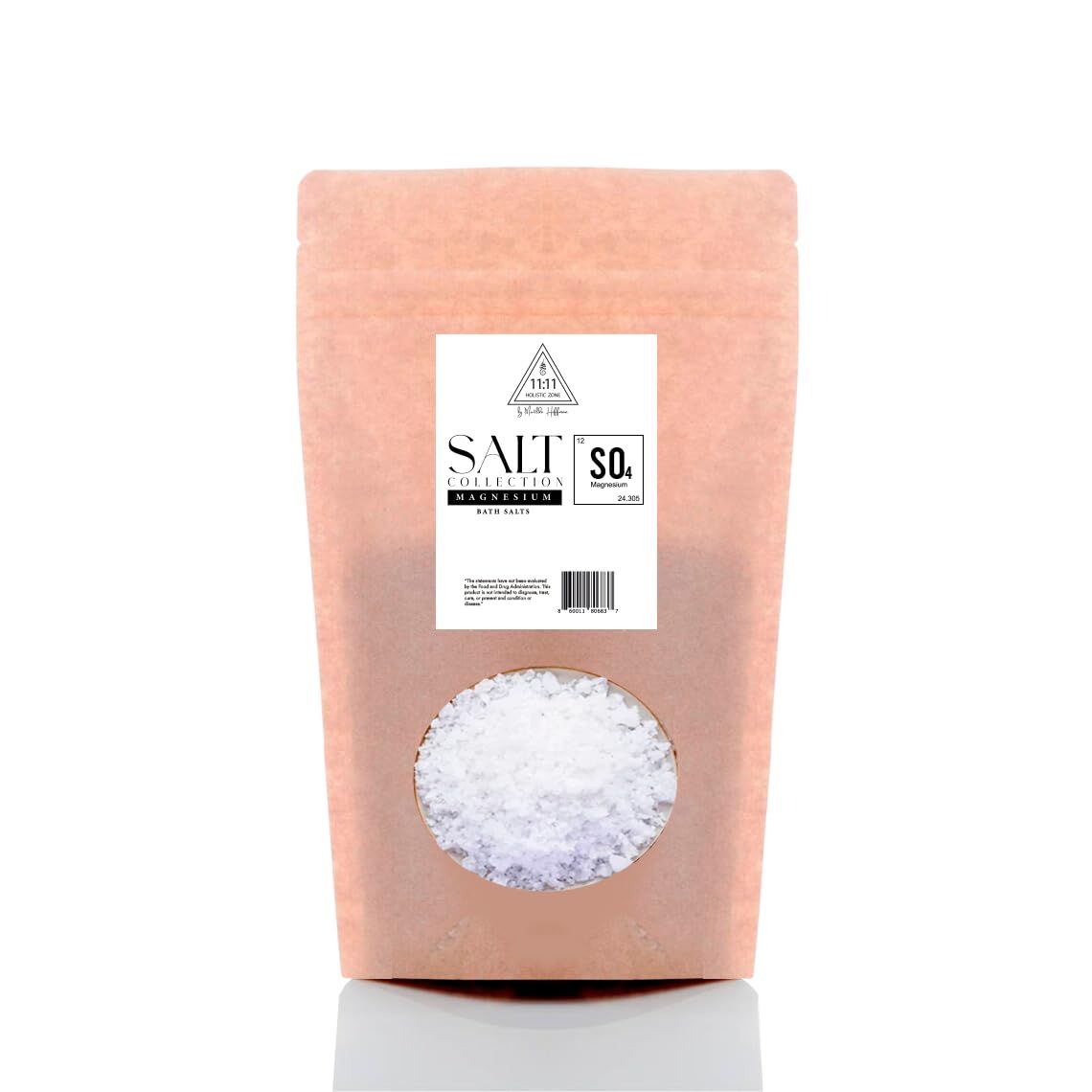 11:11 Holistic Zone Magnesium Epsom Salt Bath Additive for Relaxing Bathing