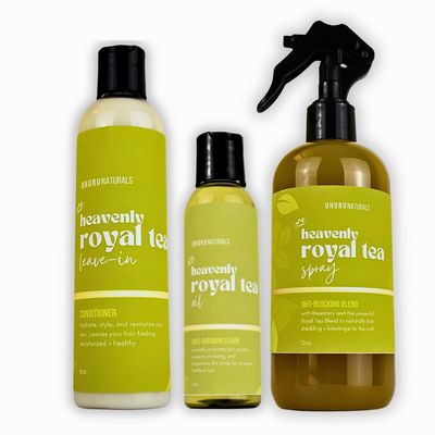 Heavenly Royal Tea Bundles (Spray, Leave-in Conditioner, Oil Set)