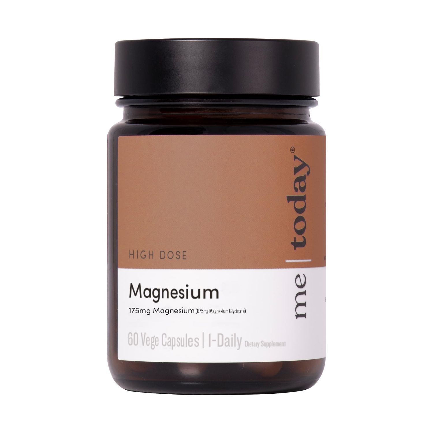me today - Magnesium Supplement, 60 Capsules, 2 Months Supply, Vegan