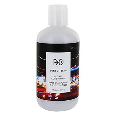 RCo Sunset Blvd Blonde Conditioner Daily Brightening Combats Brassiness Hydrating Vegan Cruelty-Free 8.5 Oz