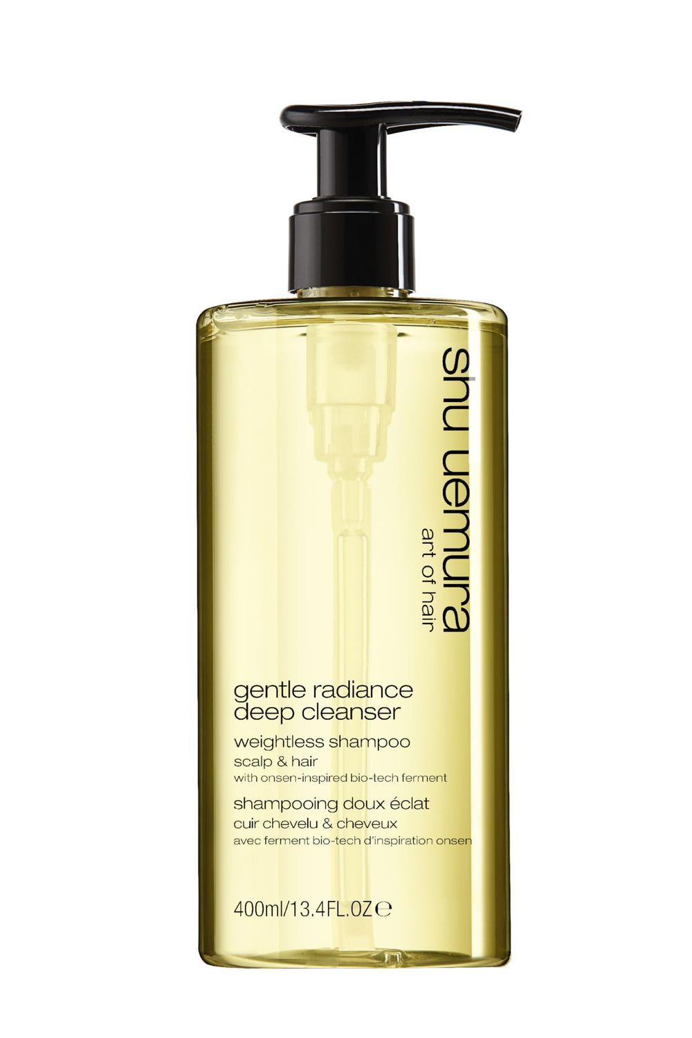 Shu Uemura art of hair Gentle Radiance Clarifying Shampoo - Deep Cleansing, Removes Buildup and Balances Moisture, For All Scalp and Hair Types