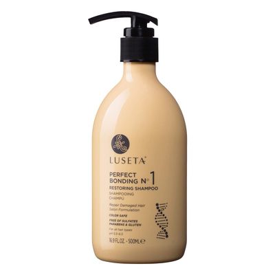 Luseta Perfect Bonding Restoring Shampoo, Bond Strengthening Color Longevity for All Hair Type, Sulfate Paraben Free, 16.9oz