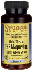 Swanson Albion Chelated TRS Magnesium 60 Tabs
