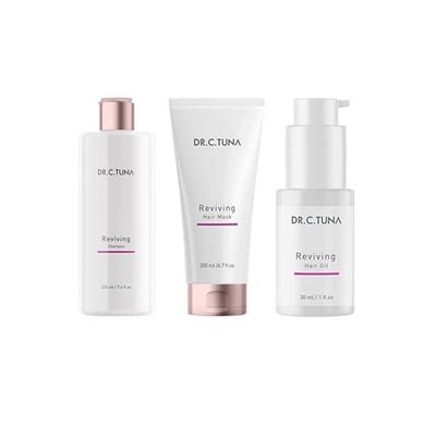 FARMASi Dr C Tuna, Advanced Reviving Shampoo and Hair Mask with Capixyl and Trichogen for Hair Growth Shampoo 7.6 fl oz 225 ml Mask 6.7 fl.oz 200 ml
