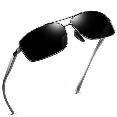 willochra Sports Aluminum magnesium Polarized Reading Glasses Sunglasses For Men Women Full Lens Magnification Sunglass Readers (black, 2.0, multiplier_x)