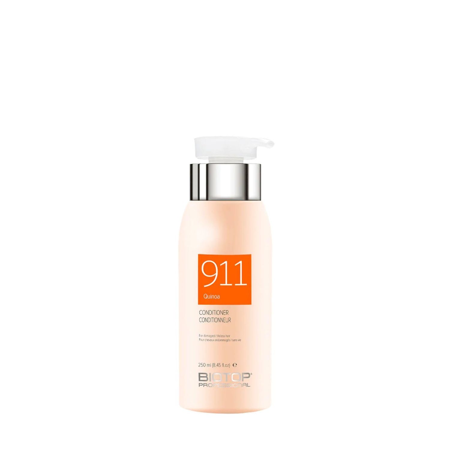 Biotop Professional 911 Quinoa Hair Conditioner - Hydrating Conditioner for Hair Health Frizz Control - Repairing, pH Balancing Nourishing Treatment for Dry Ends - (8.45 oz250ml)