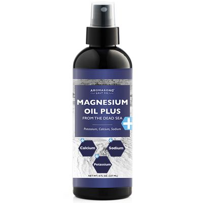 Aromasong Extra Strength Ultra-Pure Magnesium Spray (23mg Magnesium in Each Spray) 8 Oz, Known to be Used for Soothing Headaches, and Leg Discomfort
