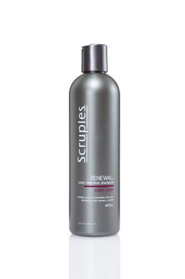 Scruples Color Renewal Gentle Shampoo - Maintain Hair Health Without Stripping Color - Established, Trusted Formulas for Ultimate Hair Shine (12 oz)