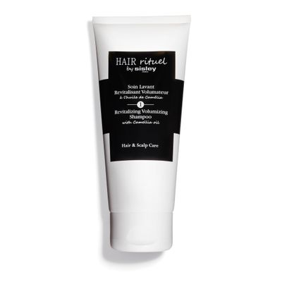 Hair Rituel by Sisley Paris Revitalizing Volumizing Shampoo with Camellia Oil - 200 mL - Gently Cleanses, Improves Look of Volume Supports Hair and Scalp Health - Rich Foam Texture - Sulfate Free