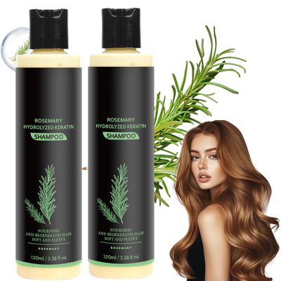 Organic Rosemary Hair Growth Shampoo, Rosemary Leaf Oil Shampoo, Organic Rosemary Shampoo for Hair Growth, Suitable All Hair Type(2pcs)