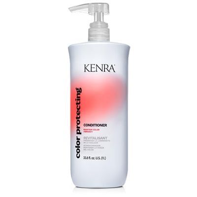 Kenra Color Protecting Conditioner Color Safe Maintain Over 95 Color Vibrancy Through 40 Washes Enhances Shine pH-balancing System Color Maintenance All Hair Types 33.8 fl. oz.