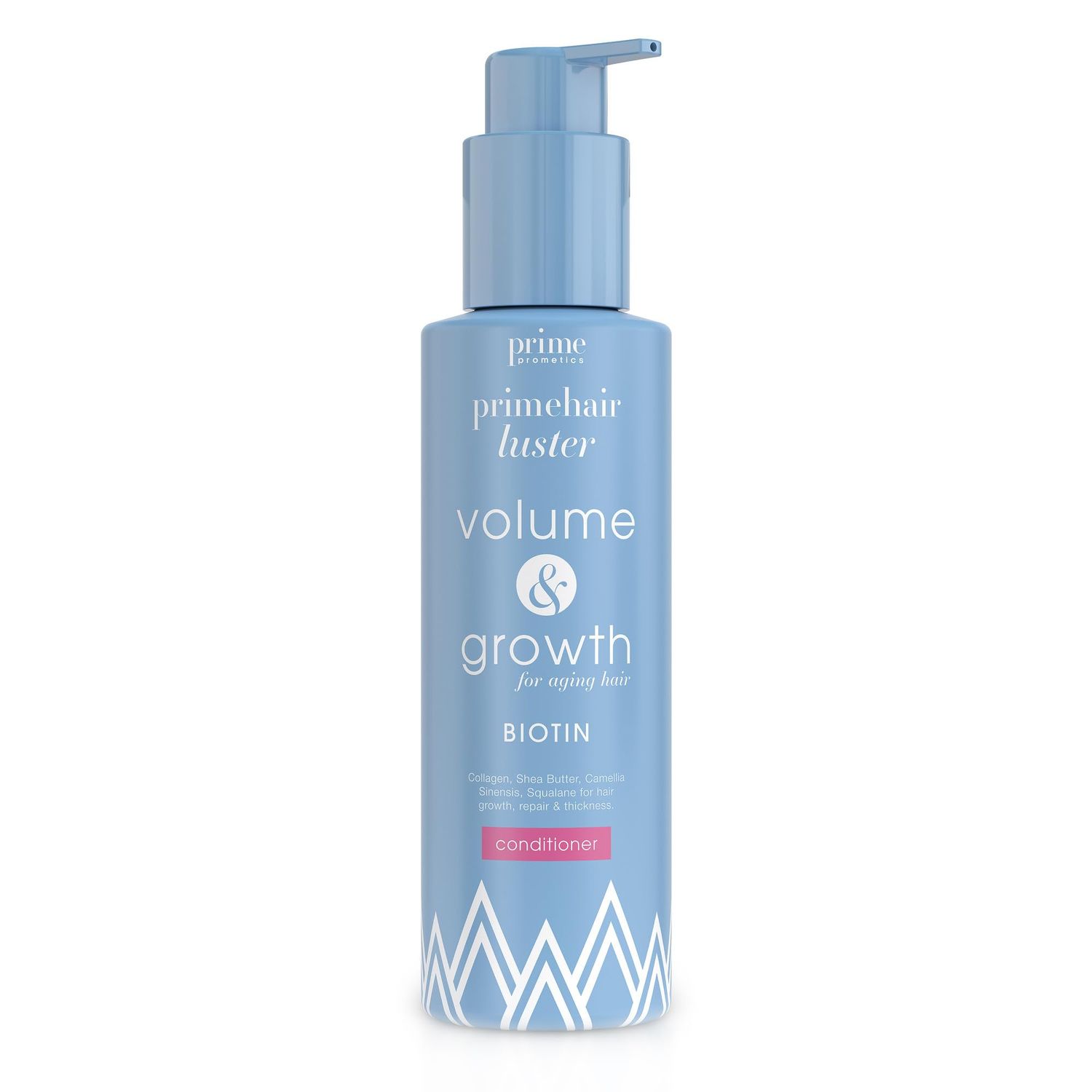 PRIME PROMETICS PrimeHair Luster Conditioner for Mature Women - Biotin Enriched, Sulfate-Free and Paraben-Free Conditioner - Perfect for Damaged, Dry, Thinning and Oily Hair